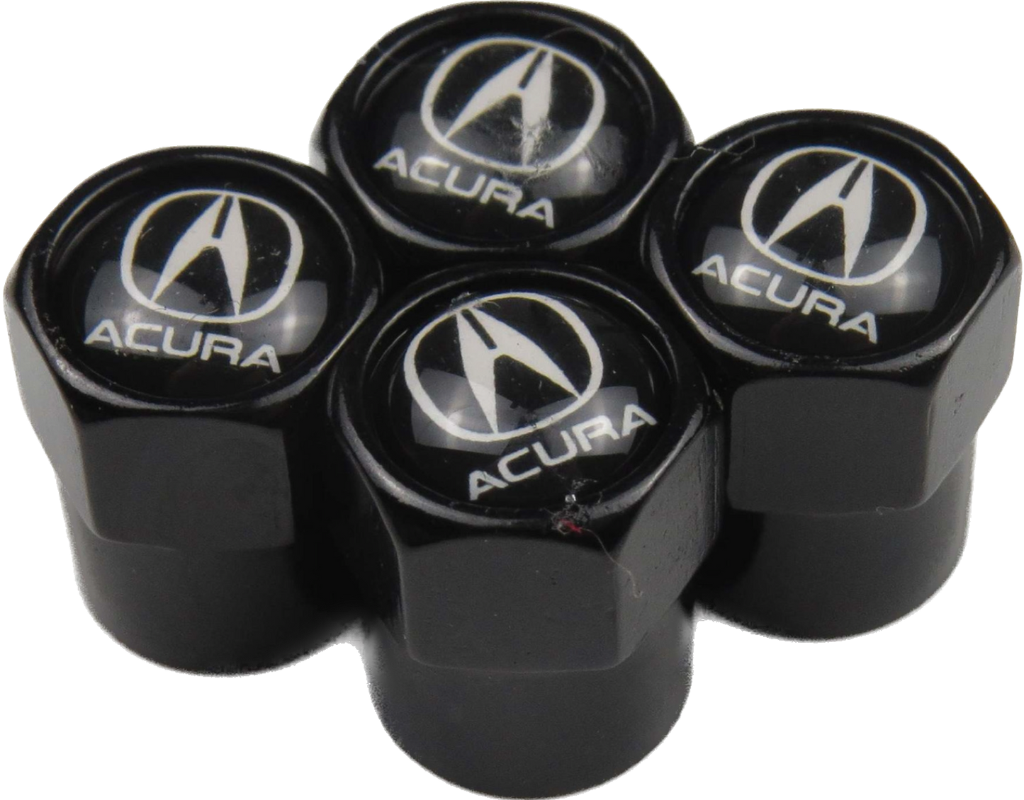 Honda Acura Valve Caps - Black