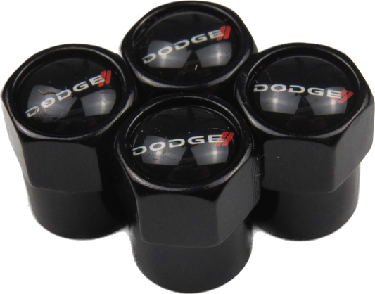 Dodge Valve Caps - Black