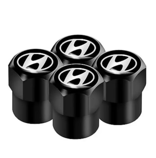 Hyundai Valve Caps - Black