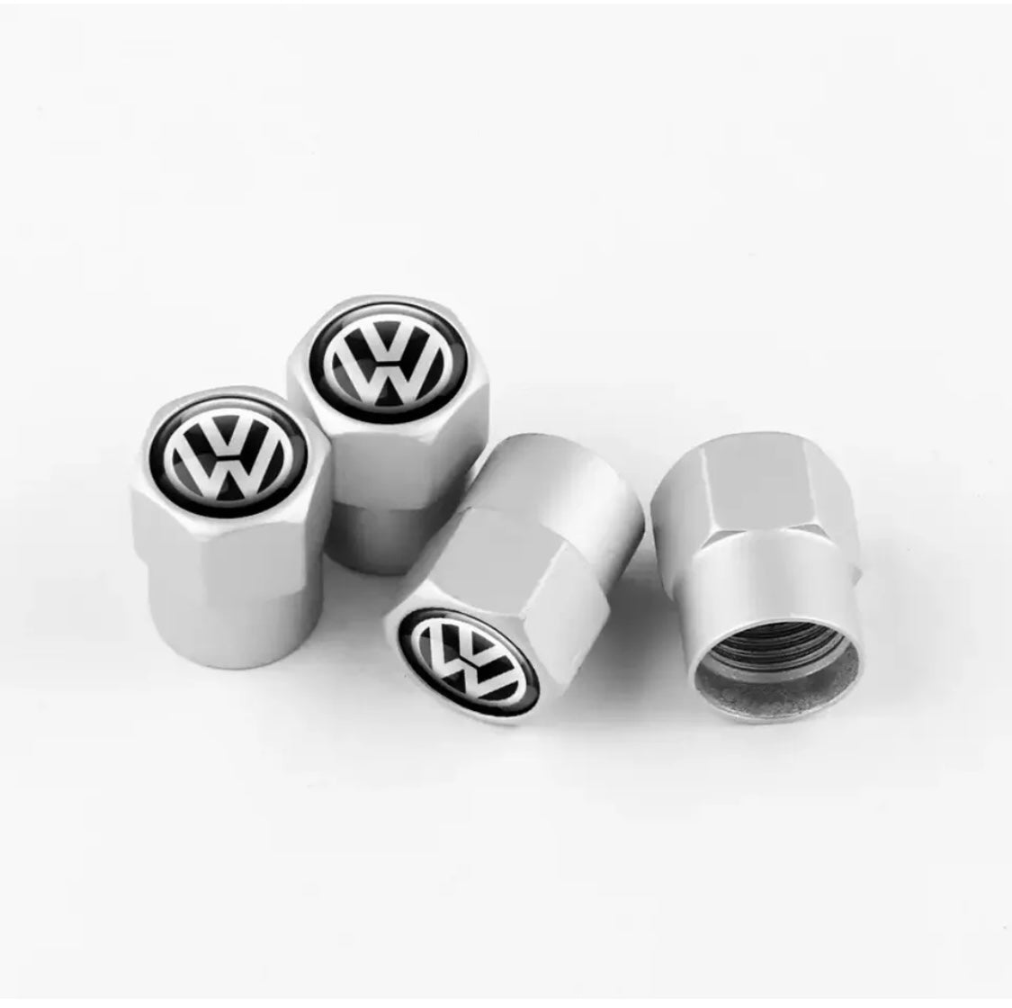 VW Valve Caps - Silver