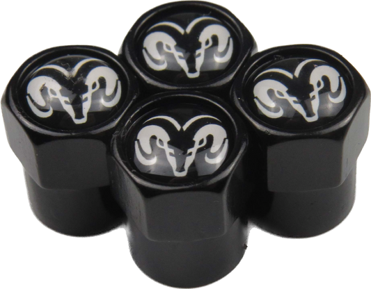 Dodge RAM Valve Caps - Black