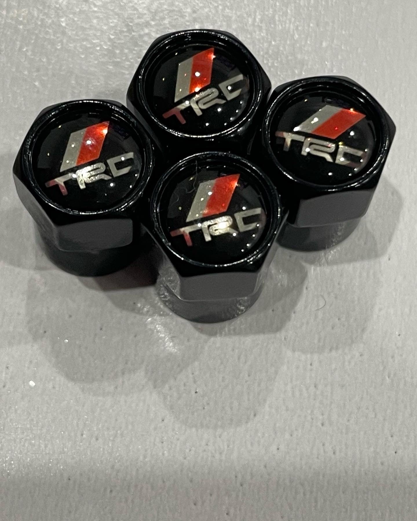 Toyota TRD Valve Caps - Black