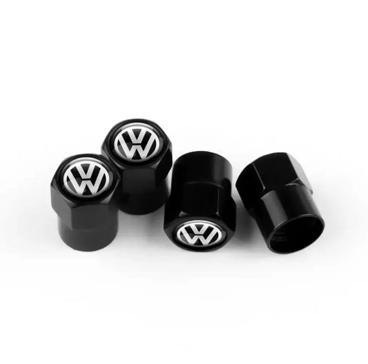 VW Valve Caps - Black