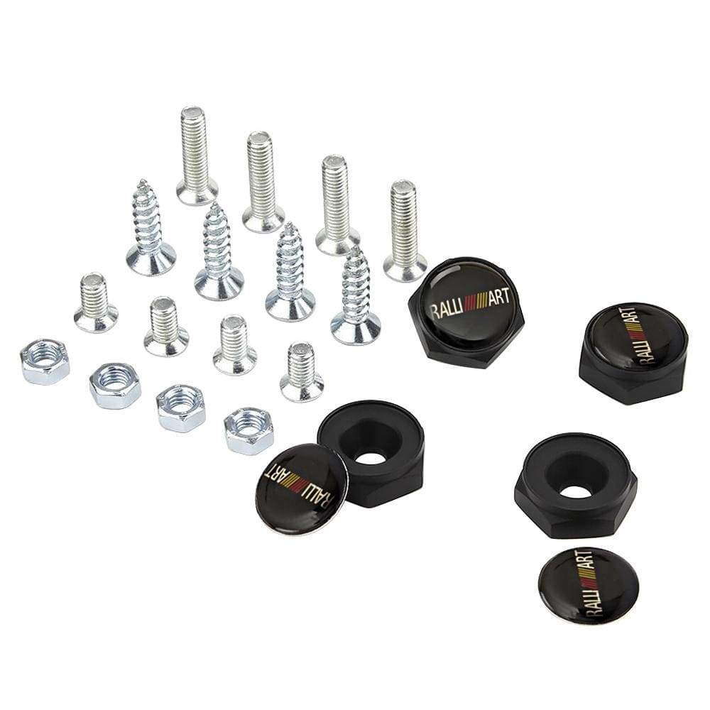 Mitsubishi Ralli-Art License Plate Screws